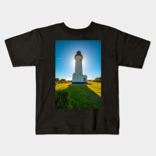 Norah Head Lighthouse, Norah Heads, NSW, Australlia Kids T-Shirt